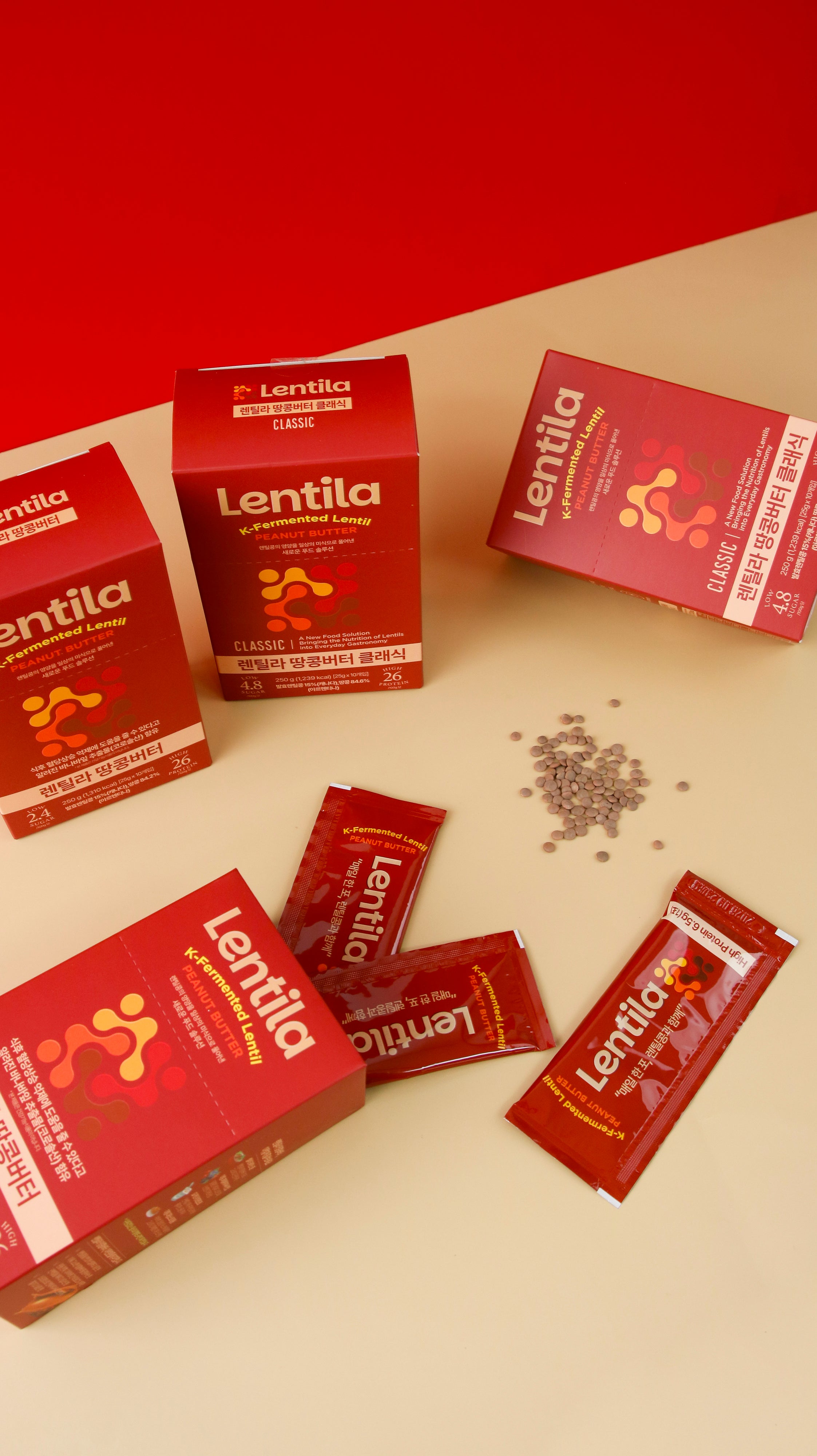 Lentila K-Fermented Lentil Peanut Butter Classic