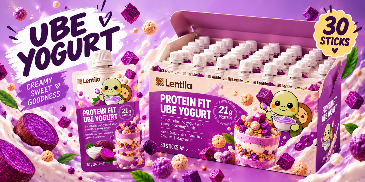 [Lentila] Protein FIT Ube-Yogurt Shake 55g x 30EA